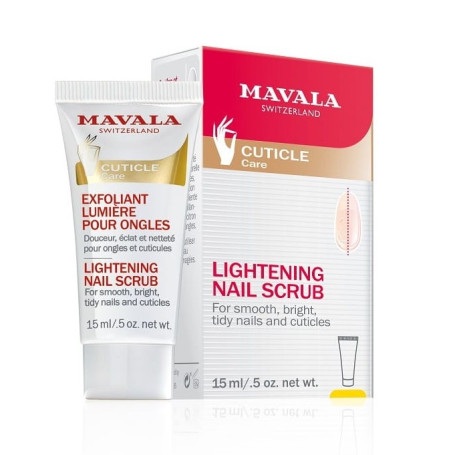 Lightening Nail Scrub maseczka do paznokci eksfoliująco-rozświ