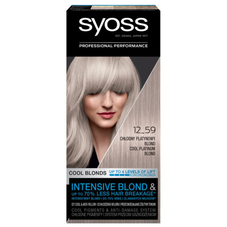 Cool Blonds rozjaśniacz do włosów 12_59 Chłodny Platynowy Bl