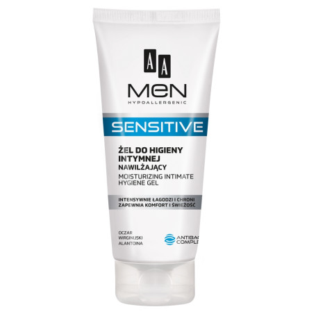 Men Sensitive żel do higieny intymnej nawilżający 200ml