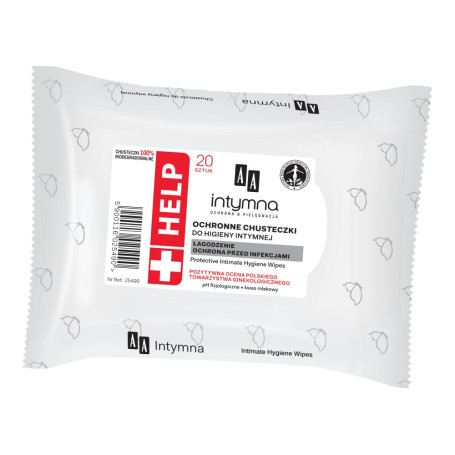 Intymna Ochrona&Pielęgnacja ochronne chusteczki do higieny inty