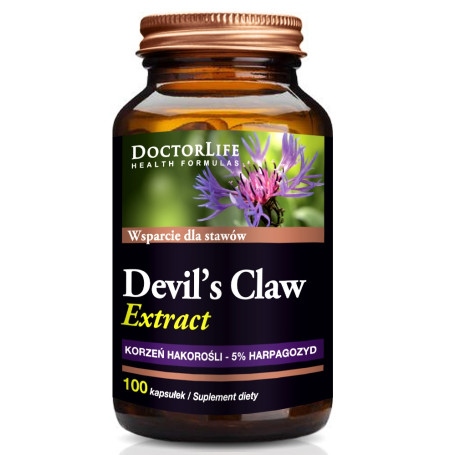 Devil\\\'s Claw Extract diabelski szpon czarci pazur 500mg supleme
