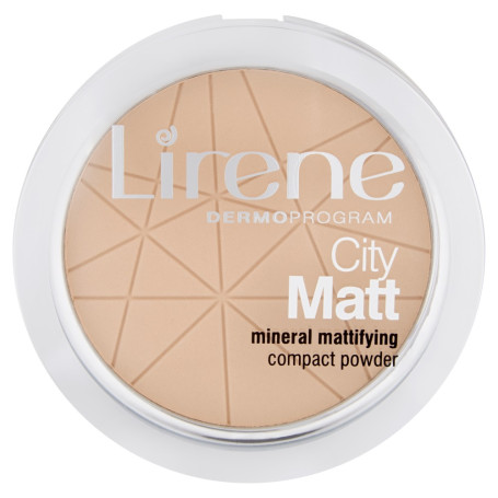 City Matt Mineral Mattifying Compact Powder mineralny puder matu
