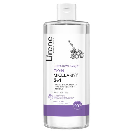 Ultra-nawilżający płyn micelarny 3w1 400ml
