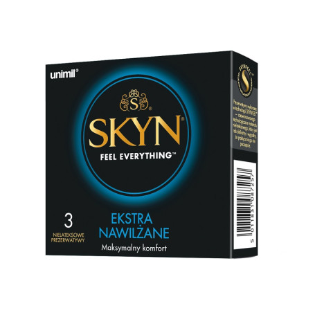 Skyn Ekstra Nawilżane nielateksowe prezerwatywy 3szt