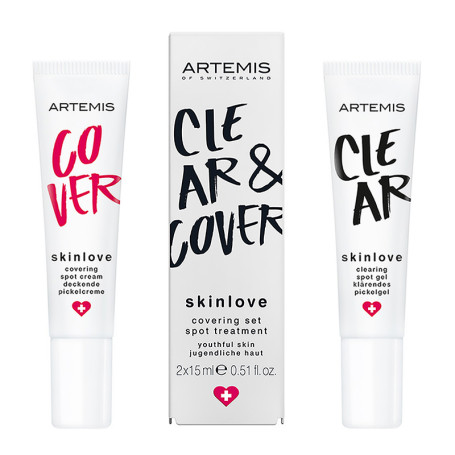 Skinlove Covering Set Spot Treatment żel punktowy i korektor ma