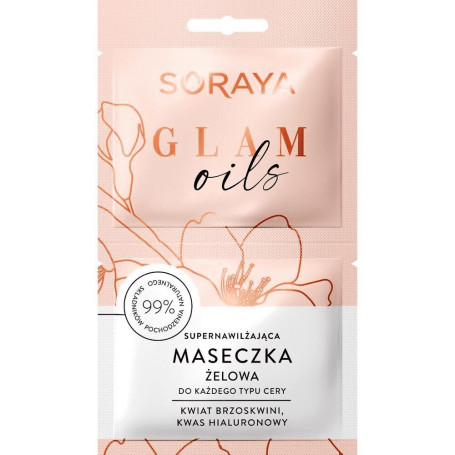 Glam Oils supernawilżająca maseczka żelowa do każdego typu c