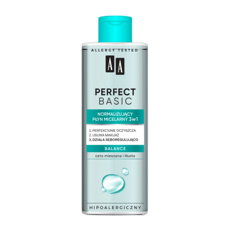 Perfect Basic normalizujący płyn micelarny 3w1 Balance 200ml