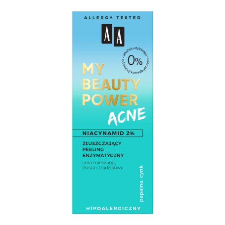 My Beauty Power Acne złuszczający peeling enzymatyczny 40ml