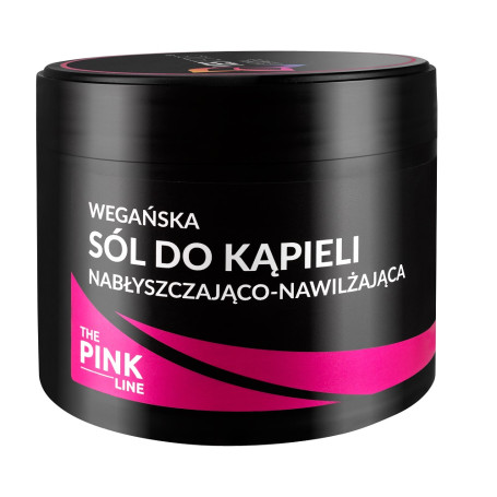 Wegańska sól do kąpieli nabłyszczająco-nawilżająca 250g