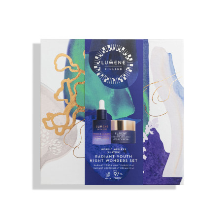 Nordic Ageless Ajaton Radiant Youth Night Wonders zestaw Radiant