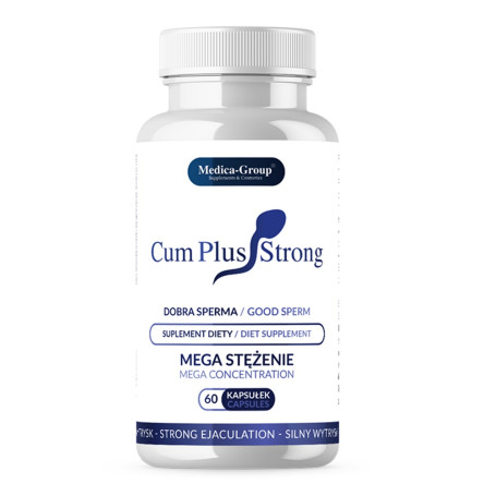 Cum Plus Strong dobra sperma suplement diety 60 kapsułek