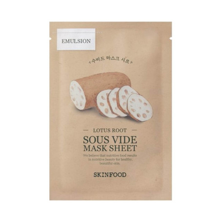 Lotus Root Sous Vide Mask Sheet odżywcza maseczka w płachcie 2