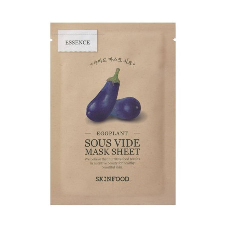 Eggplant Sous Vide Mask Sheet wygładzająco-nawilżająca masec