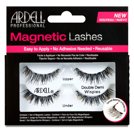 Magnetic Lashes Double Demi Wispies rzęsy magnetyczne na pasku