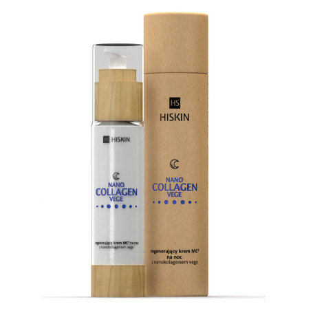 Nanocollagen Vege Night Cream regenerujący krem na noc z nanoko