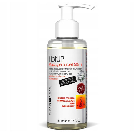 HotUp Massage Lube rozgrzewający żel do masażu intymnego 150m
