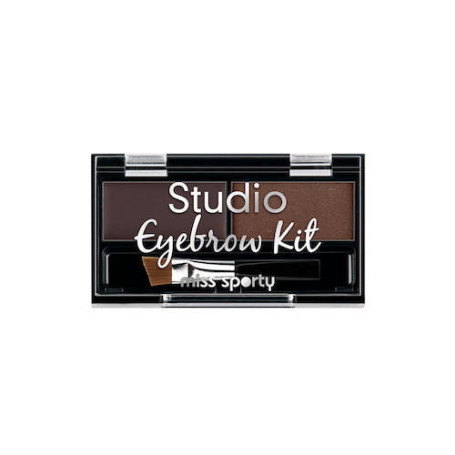 Studio Eyebrow Kit paleta do makijażu brwi 001 Medium Brown 1.1