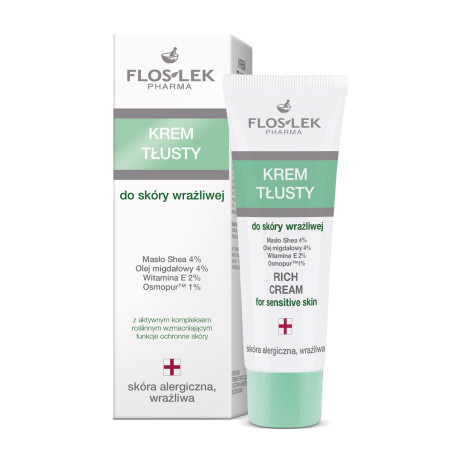 Krem tłusty do skóry wrażliwej 50ml
