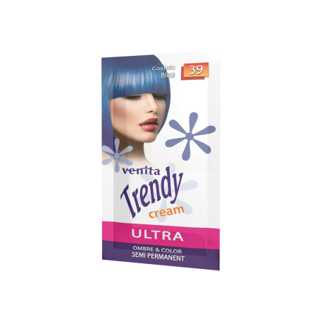 Trendy Cream Ultra krem do koloryzacji włosów 39 Cosmic Blue 3