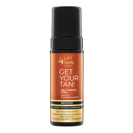 Get Your Tan! pianka samoopalająca 150ml