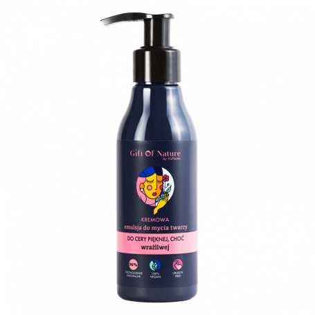 Kremowa emulsja do mycia twarzy do cery wrażliwej 150ml