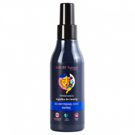 Tonizująca mgiełka do twarzy do cery suchej 150ml
