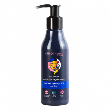 Kremowa emulsja do mycia twarzy do cery suchej 150ml