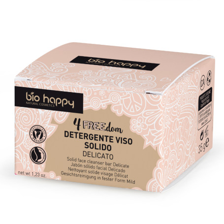 4Freedom delikatna kostka do mycia twarzy Masło Shea 35g