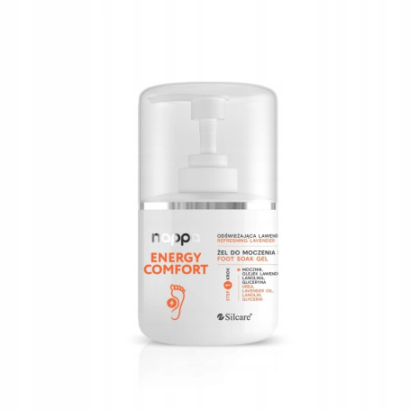 Nappa Energy Comfort żel do moczenia stóp lawenda + mocznik 25