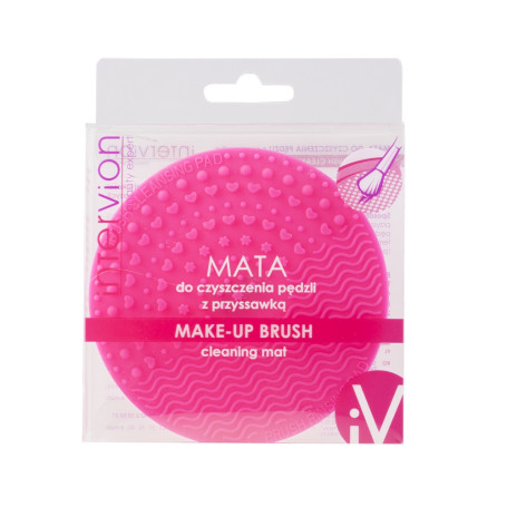 Make-Up Brush Cleaning Mat mata do czyszczenia pędzli z przyssa