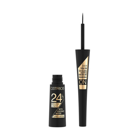 24H Brush Liner eyeliner w płynie 010 Ultra Black 3ml