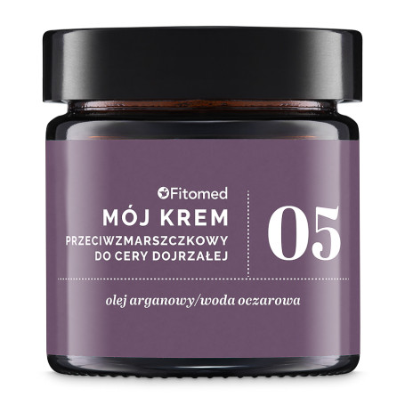 Mój Krem No.5 arganowy przeciwzmarszczkowy krem do cery suchej