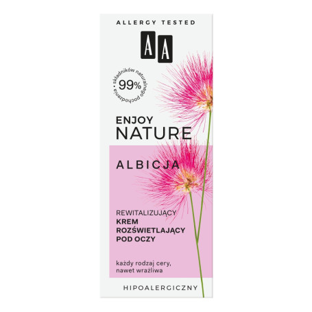 Enjoy Nature rewitalizujący krem rozświetlający pod oczy 15ml