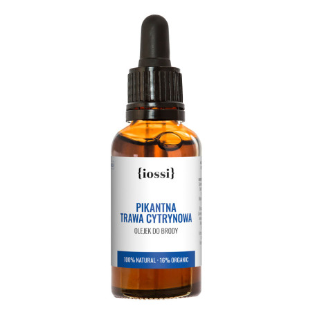 Pikantna Trawa Cytrynowa olejek do brody 30ml