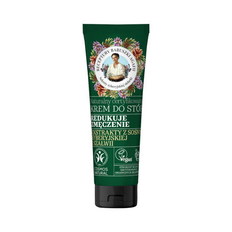 Naturalny krem do stóp redukujący zmęczenie 75ml