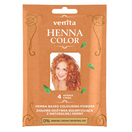 Henna Color ziołowa odżywka koloryzująca z naturalnej henny 4