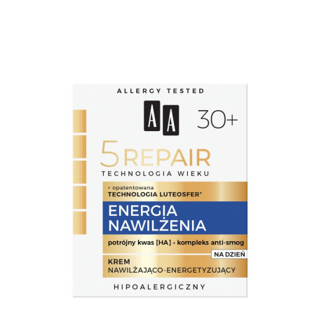 Technologia Wieku 5Repair 30+ Energia Nawilżenia dzienny krem n