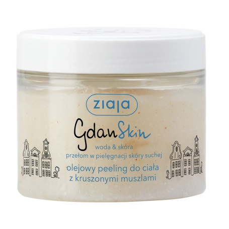 GdanSkin olejowy peeling do ciała z kruszonymi muszlami 300ml