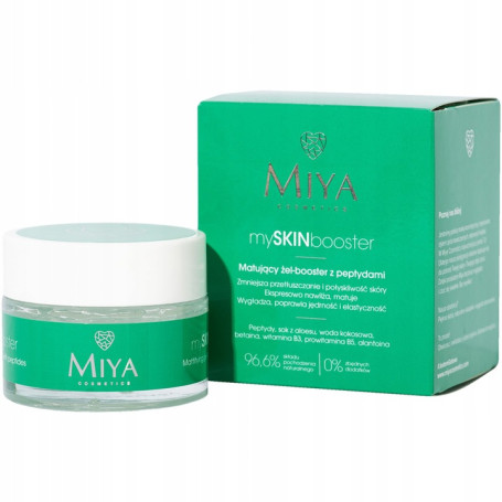 mySKINbooster matujący żel-booster z peptydami do twarzy 50ml