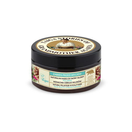 Tajga Stories naturalna maska do skóry głowy wzmacniająca ceb