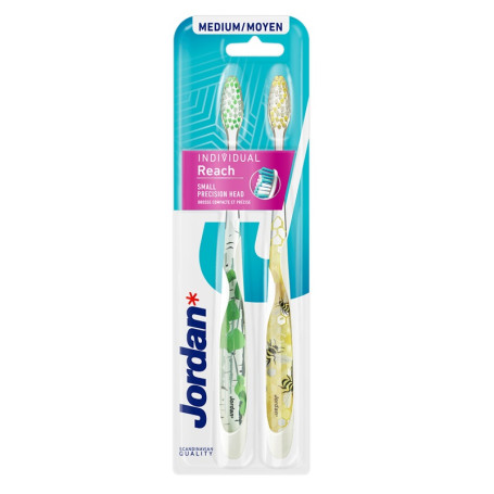 Individual Reach szczoteczka do zębów Średnia 2szt.