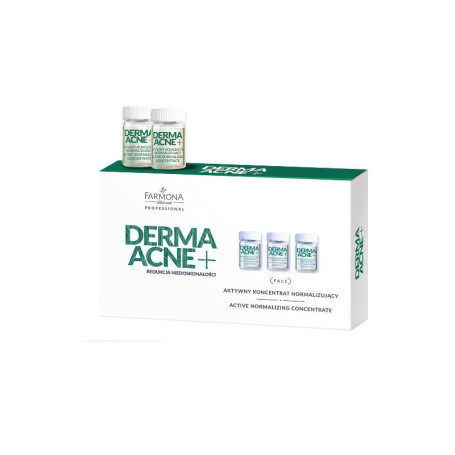 Dermaacne+ aktywny koncentrat normalizujący do cery tłustej i