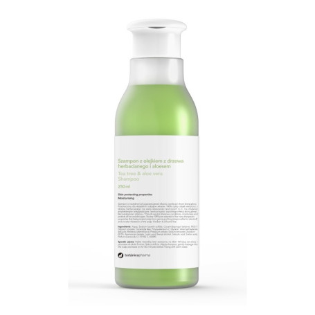 Tea Tree & Aloe Vera Shampoo szampon z olejkiem z drzewa herbaci