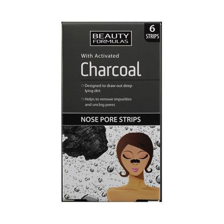 Charcoal Nose Pore Strips oczyszczające paski na nos z aktywnym
