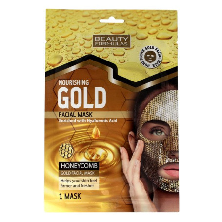 Gold Facial Mask złota maseczka odżywcza w płachcie o struktu