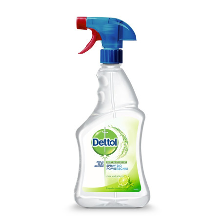 Dettol spray do czyszczenia powierzchni antybakteryjny Limonka i