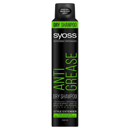Anti Grease Dry Shampoo suchy szampon do włosów szybko przetł