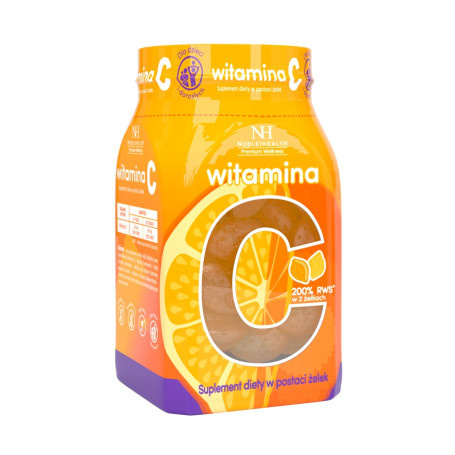 Premium Wellness witamina C suplement diety w postaci żelek 300
