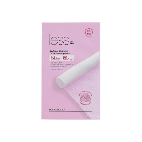 Less On Skin Redness Calming CICA Dressing Mask nawilżająca ma