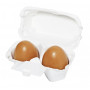 Smooth Egg Skin Red Clay Egg Soap mydło do twarzy z ekstraktem 